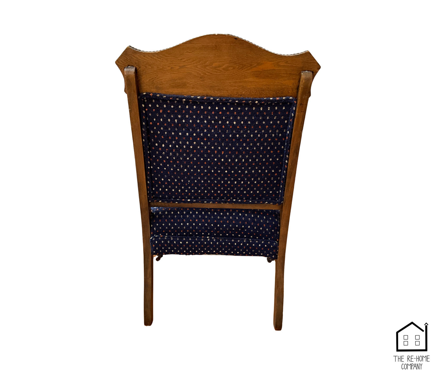 AntiqueWoodenArmchairBack
