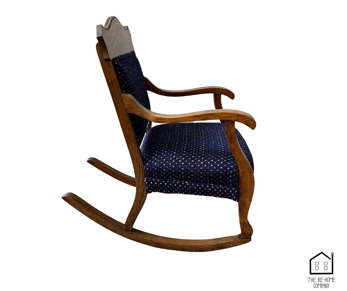 Antique_Wooden_Rocking_Chair_Side